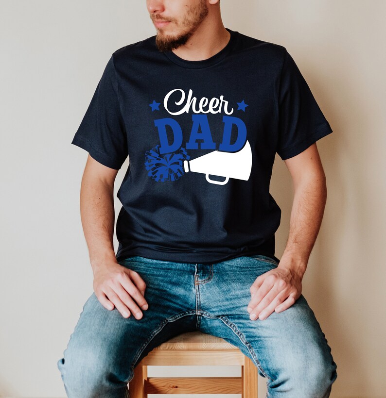 Custom Cheer T-Shirt, Cheer Mom Shirt, Cheer Dad Shirt, Family Cheer T-Shirt, Cute Gift, Cheer Shirts, Gift for Cheer Dad, Gift for Mom