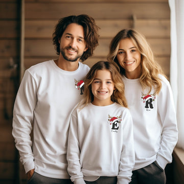 Custom Christmas Matching Sweatshirt, Custom Christmas Family Hoodie, Christmas Gifts, Personalized Gifts,Christmas Sweatshirt,Family Hoodie