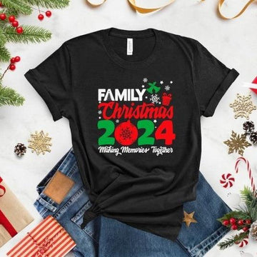 Family Christmas 2024 Making Memories Together Shirts, Christmas Family Shirt, Christmas Group Shirt, Christmas Gifts