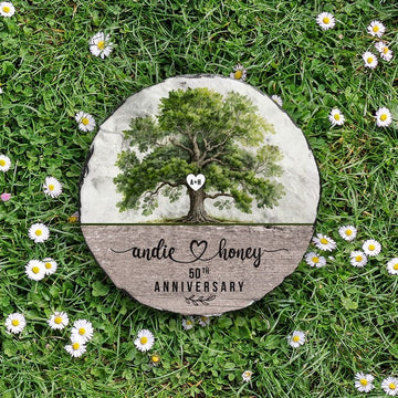 Personalized Anniversary Gift | Personalized Garden Stone | Personalized Gift | Anniversary Gift | 50th Anniversary | 20th Anniversary Gifts