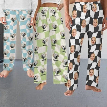 Custom Pajama Pants,Custom Dog Face Pajama,Personalized Pet Photo Pajamas,Men Pajama,Women Pajama,Personalized Gift,Graduation party Gifts