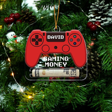 Game Ornament, Gaming Money Holder , Money Holder, Gamer Gift, Money Holder, Christmas Gifts for Teens Money, Game Money, Christmas Ornament