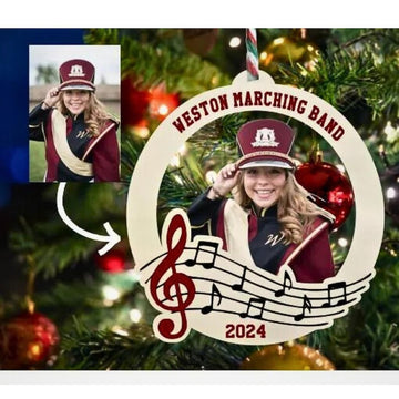 Band Ornament, Marching Band ornament, Drum Major Ornament Personalized Ornament, Band Keepsake Ornament, Band Keepsake, Christmas Ornament