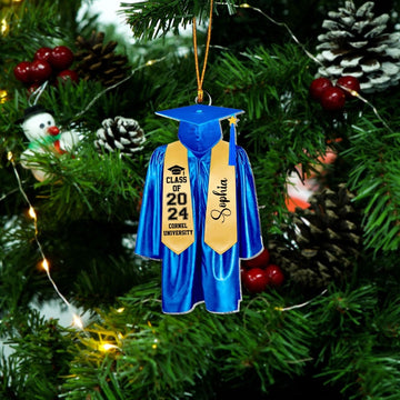 Personalized Graduation Ornament 2024, High School Graduation Gift, New Graduate Gift, Graduation Gifts For Her,Him, College Graduation Gift