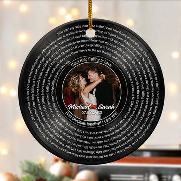 First Christmas Married Ornaments, Mr And Mrs Photo, Our First Christmas, Just Married Ornament, Wedding Couple Custom Gift, 2024 Decoration