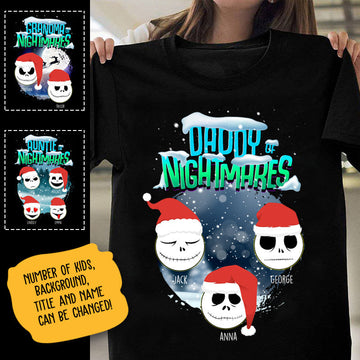 Parent Of Nightmare Christmas Gift For Your Beloved Parent Personalized T Shirt And Hoodie AP