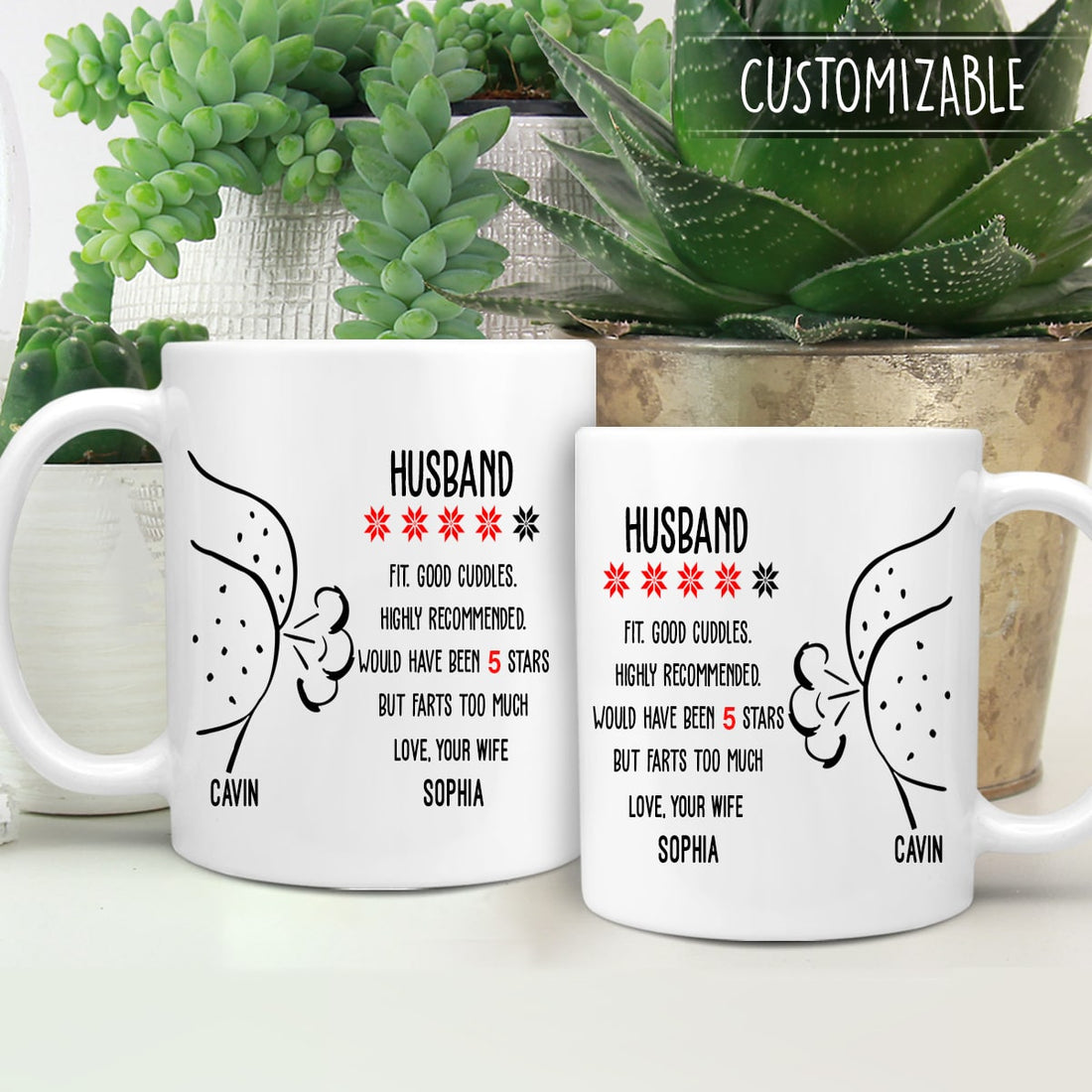 Husband Good Cuddles - Personalized Mug Gift For Husband