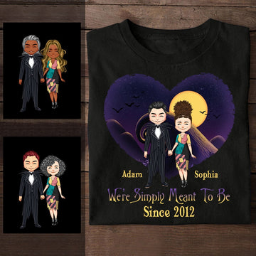 We're Simply Meant To Be Personalized Apparel - Halloween