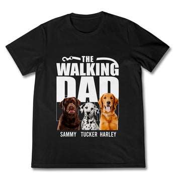 The Walking Dad - Personalized Custom Shirt